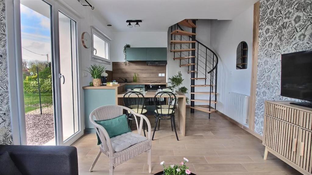 Joli Appartement En Duplex Neuf A Saint-Josse Bagian luar foto